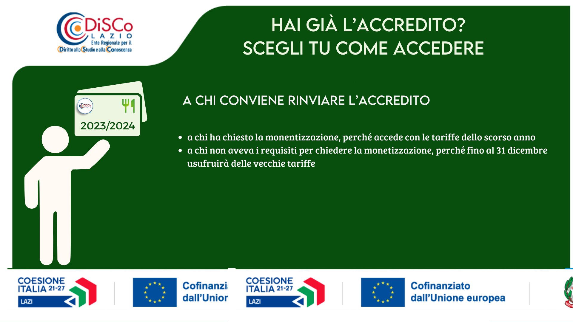 illustrazione a chi conviene posticipare accredito