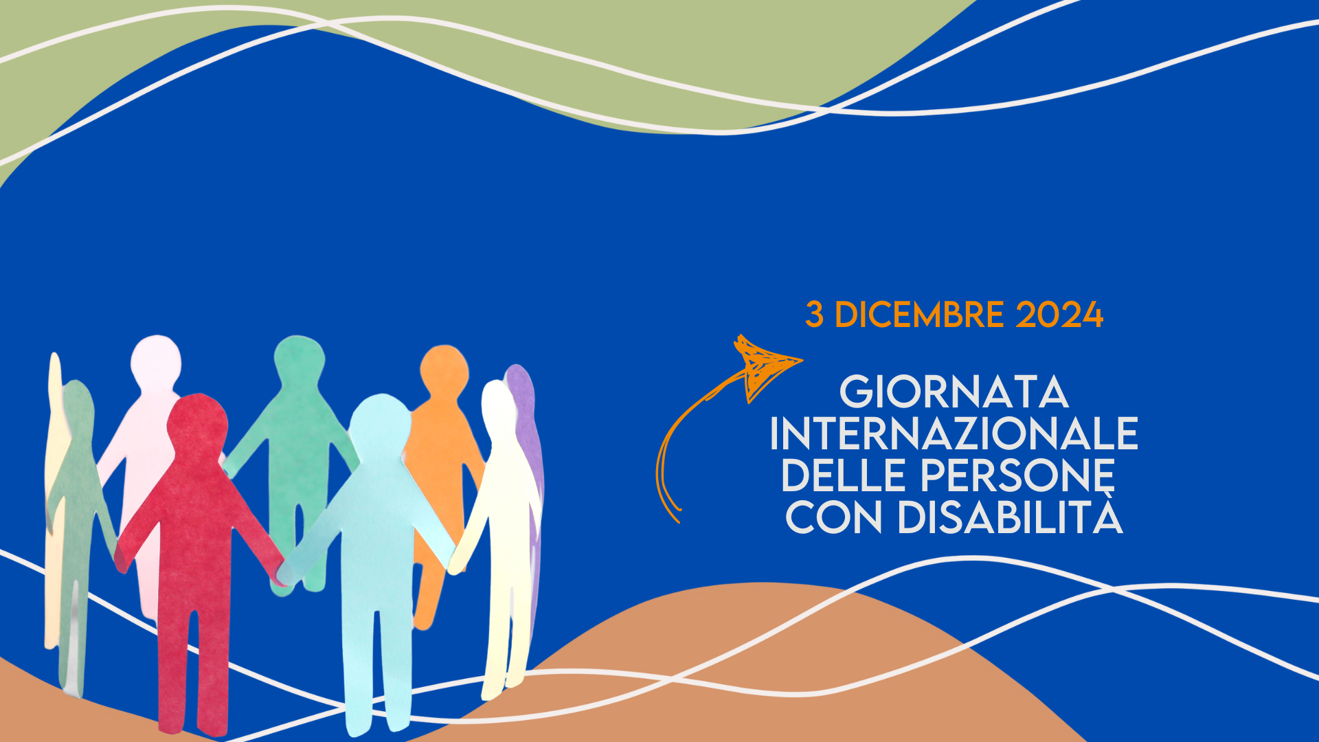 illustrazione - locandina giornata mondiale delle persone con disabilità