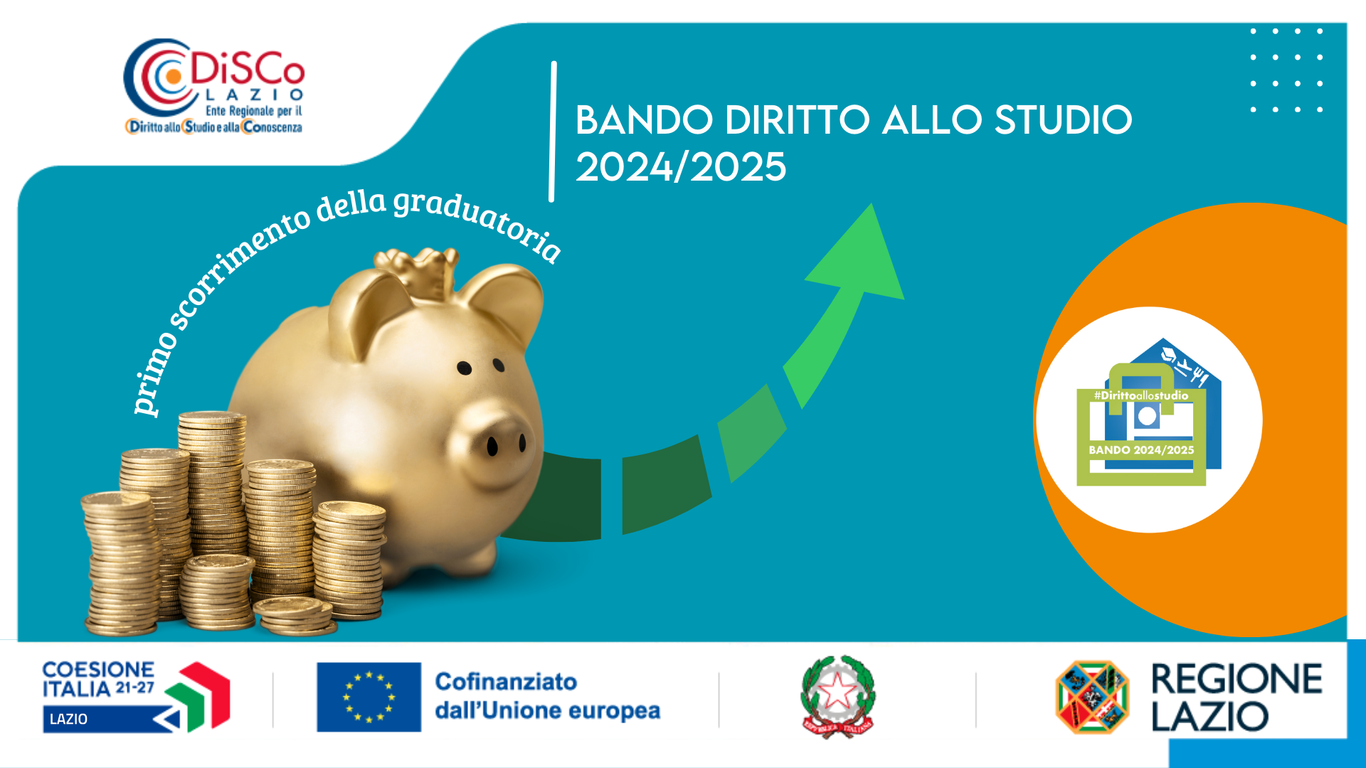 illustrazione - primo scorrimento della graduatoria bando diritto allo studio 2024_2025