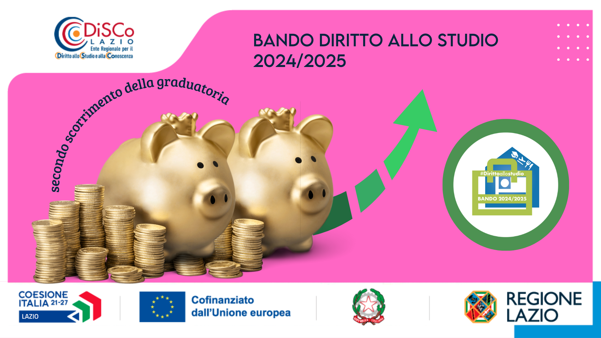 Illustrazione - secondo scorrimento graduatoria bando diritto allo studio 2024/2025