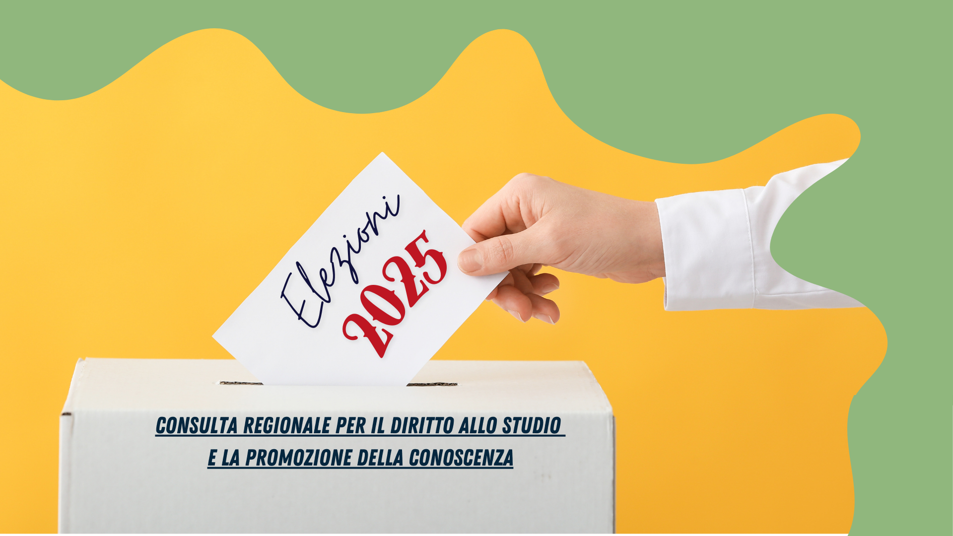 elezioni consulta regionale studenti 14 e 15 maggio 2025